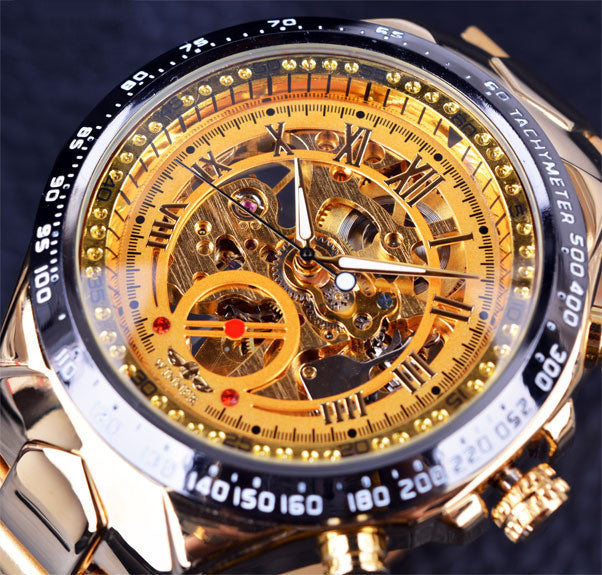 Hollow Automatic Mechanical Watch - Viral Pulse