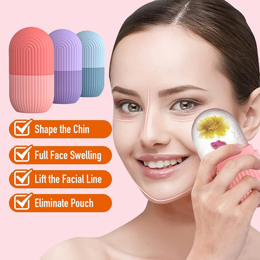 Silicone diamond shaped face mask ice grid - Viral Pulse