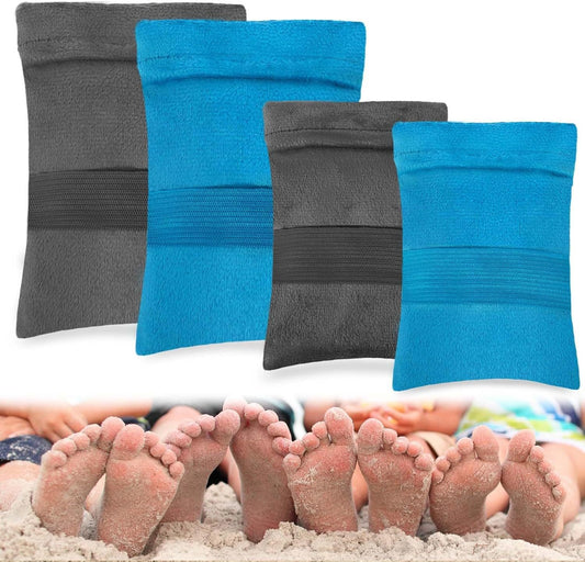 Palksky  Sand Cleaning Gloves Beach Sand Cleaning Bag Easily remove the sand stuck to your baby's body when playing in the sand - Viral Pulse